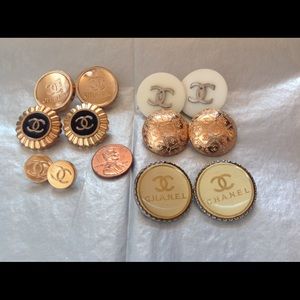Vintage lot of Chanel Buttons